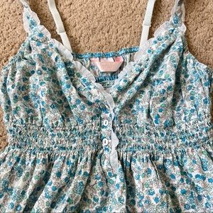 Victoria’s Secret Angels Blue floral mini dress